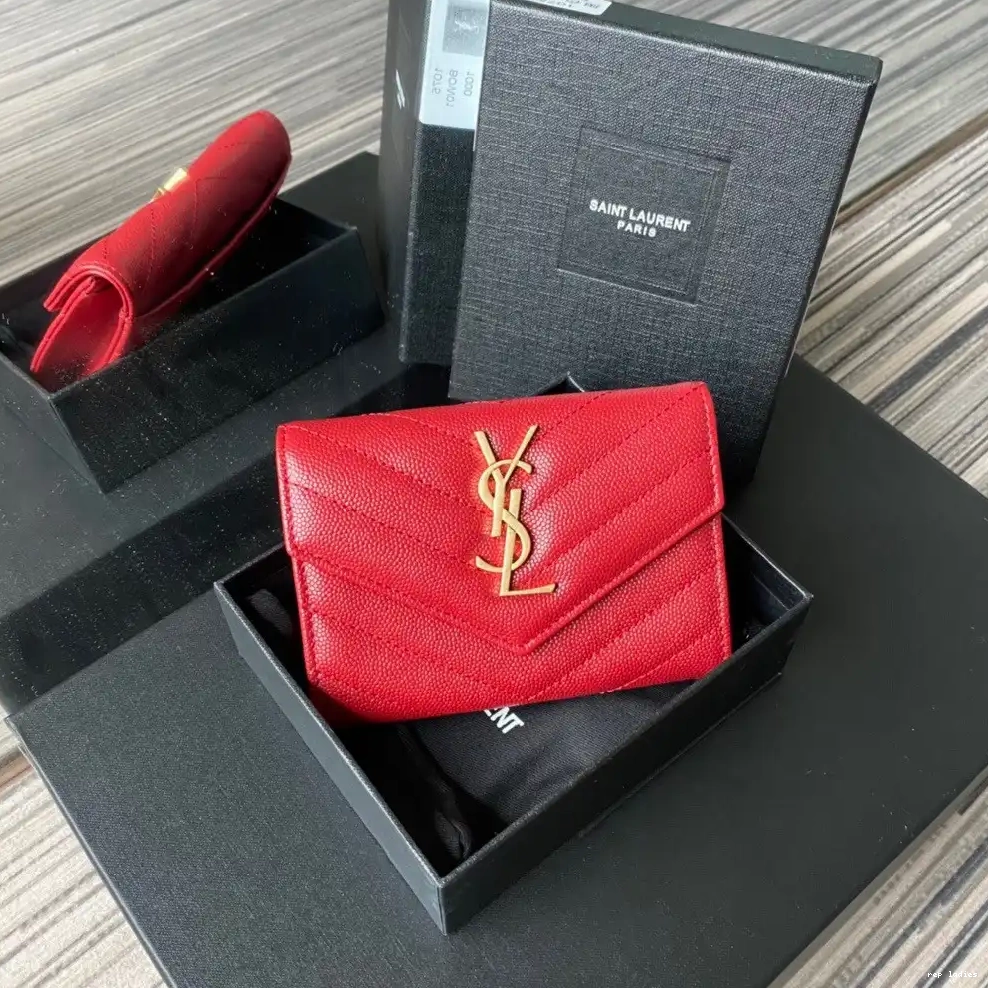 Rep ladies REP MONOGRAM ENVELOPE WALLET YSL SMALL IN 0521